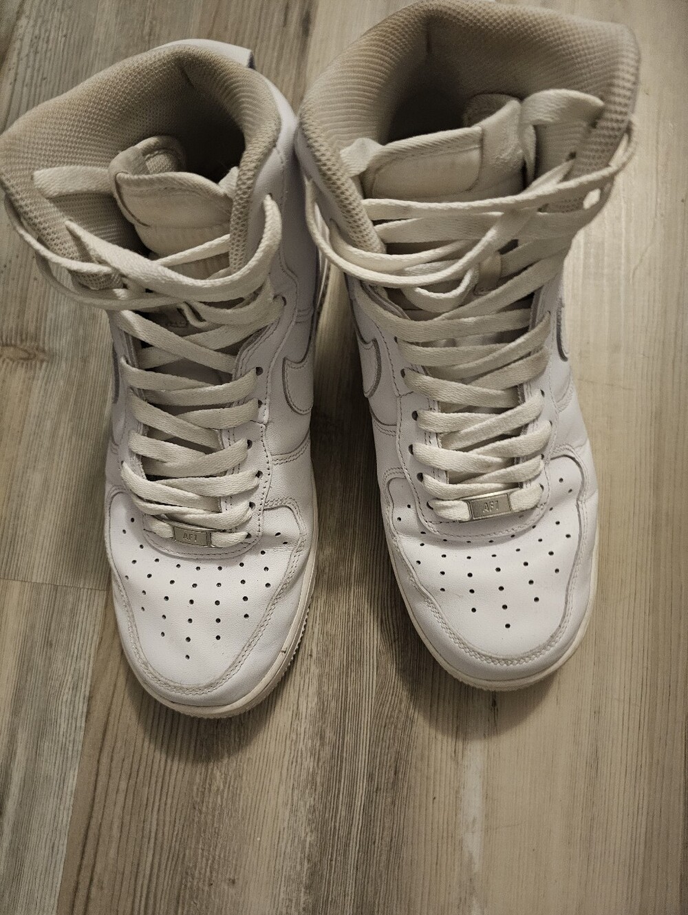 White High Top Mens Nike AF1